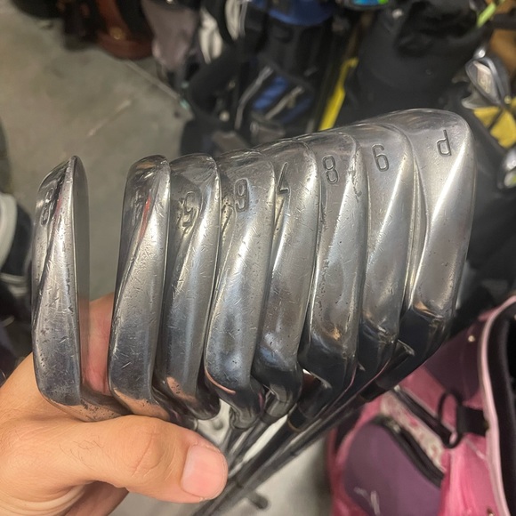 Golf Clubs Master Fit 8 Pc Iron Set mid size / In Right Handed  / S Flex - Picture 7 of 12